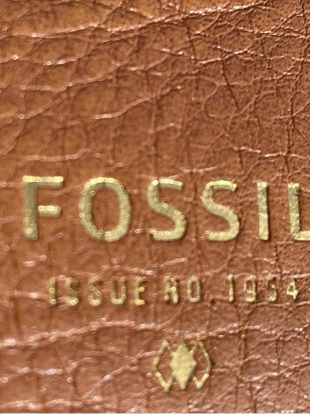 Fossil's Cognac Brown Crossbody - Picture 7 of 10